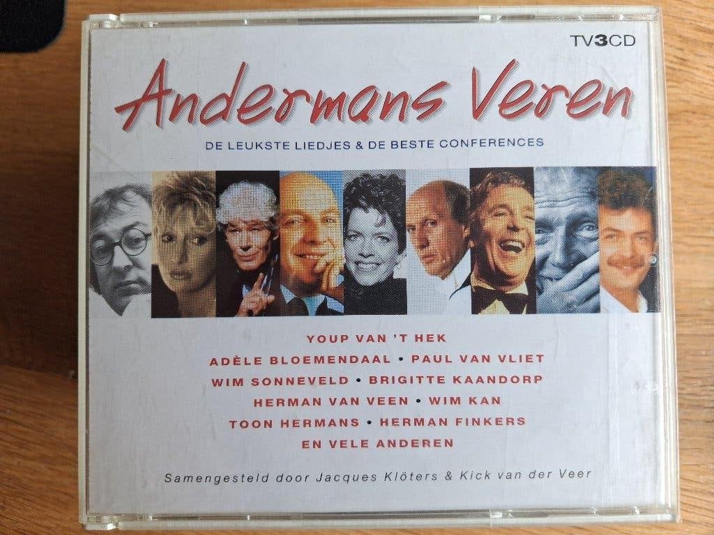 Andermans Veren - De Leukste Liedjes & De Beste Conferences, Boxset, Overige genres, Ophalen of Verzenden, Zo goed als nieuw