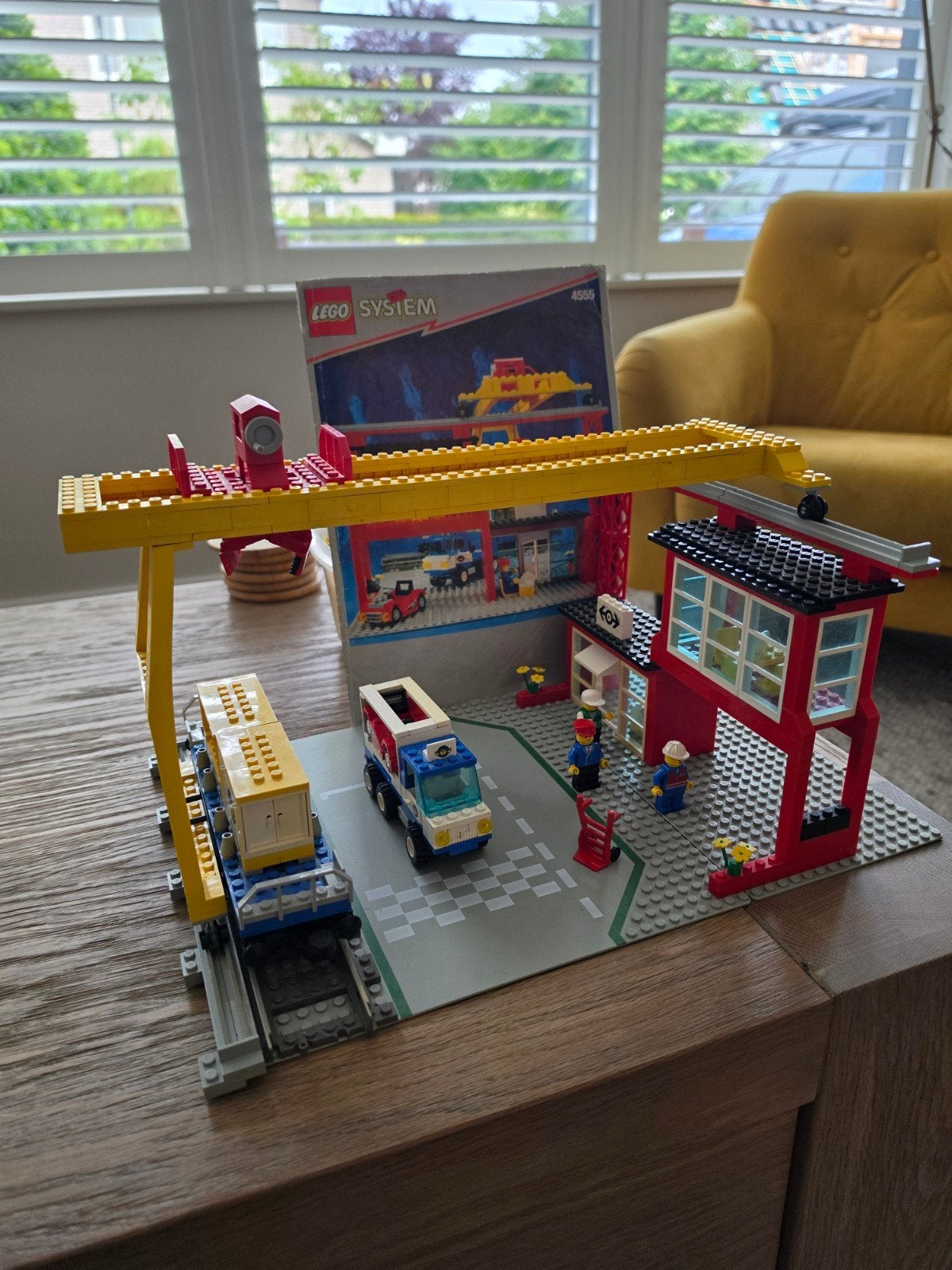 Lego 4555 Cargo Station, Verzenden, Gebruikt