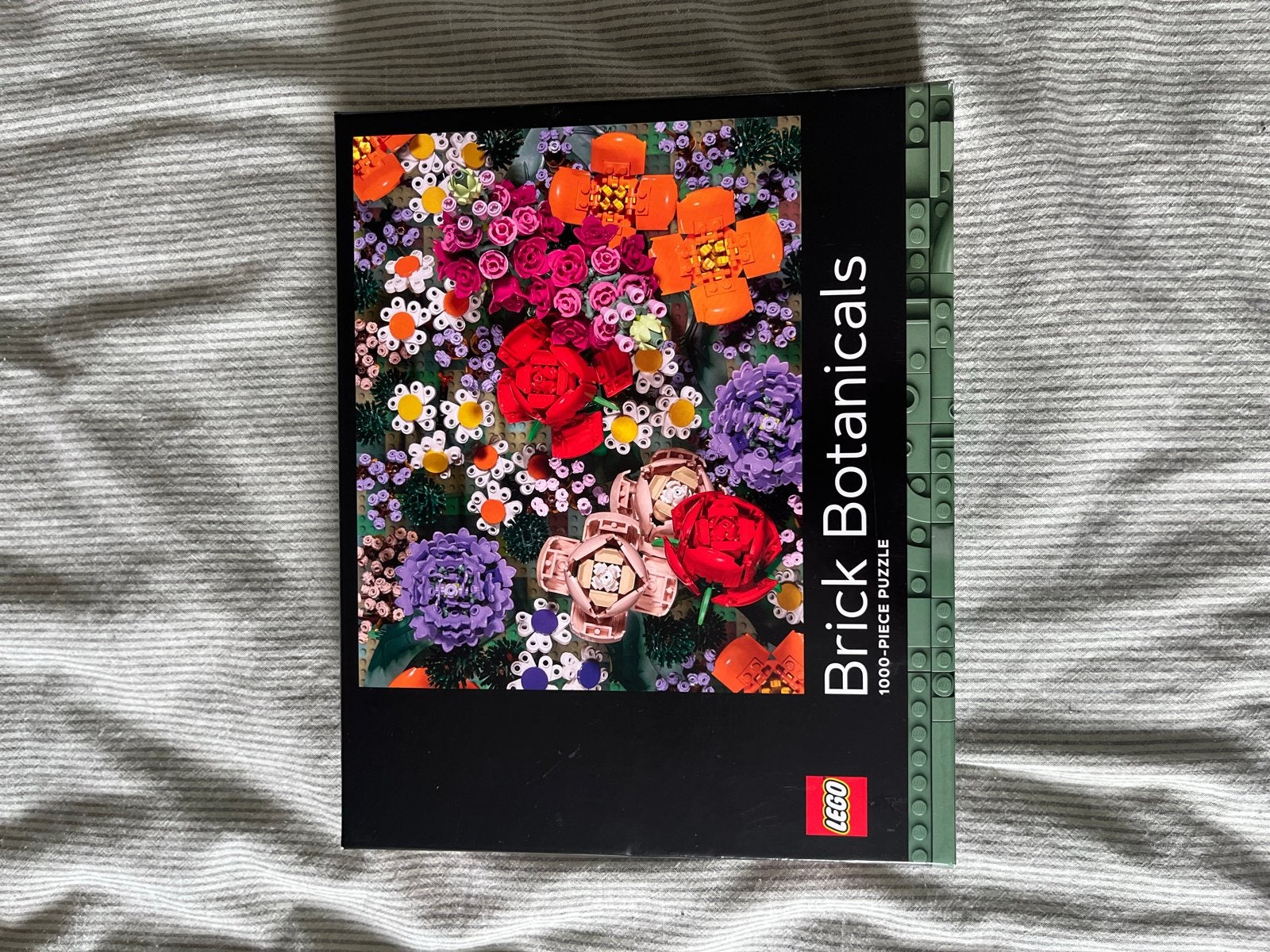 LEGO Brick Botanicals 1000-delige Puzzel, Ophalen of Verzenden, 500 t/m 1500 stukjes, Zo goed als nieuw, Legpuzzel
