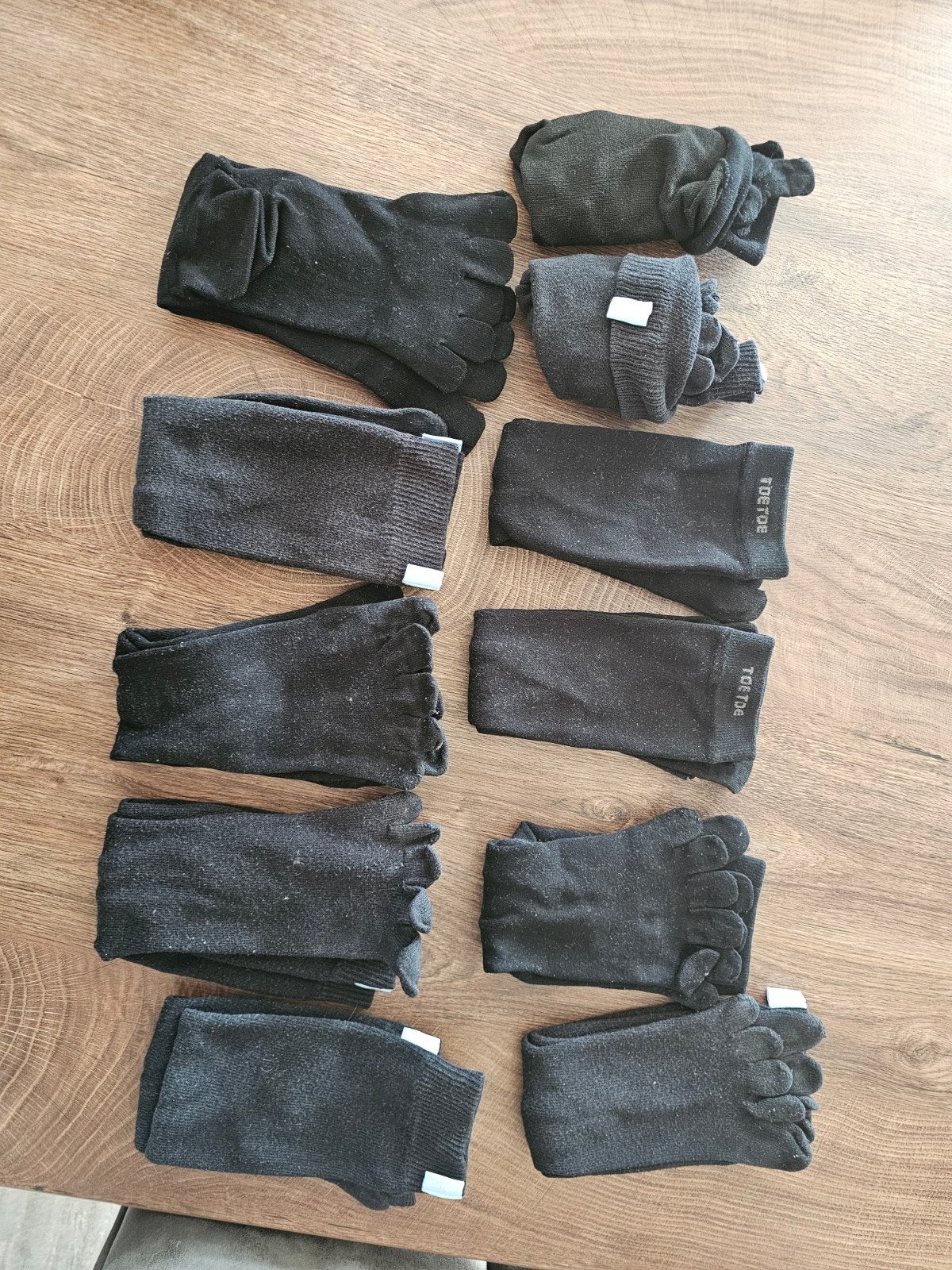 Toetoe Sokken - Zwart - Diverse Maten, Kleding | Heren, Sokken en Kousen, Ophalen, Zo goed als nieuw, Overige maten, Zwart