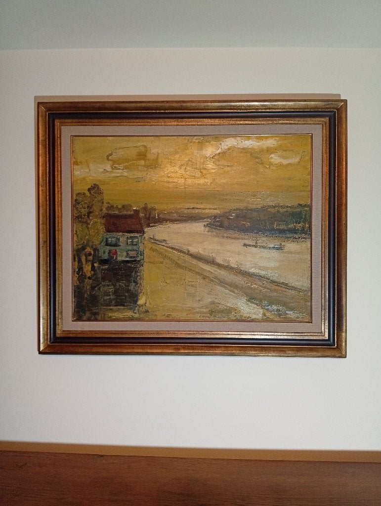 Schilderij gesigneerd door Piet Jacobs, Ophalen