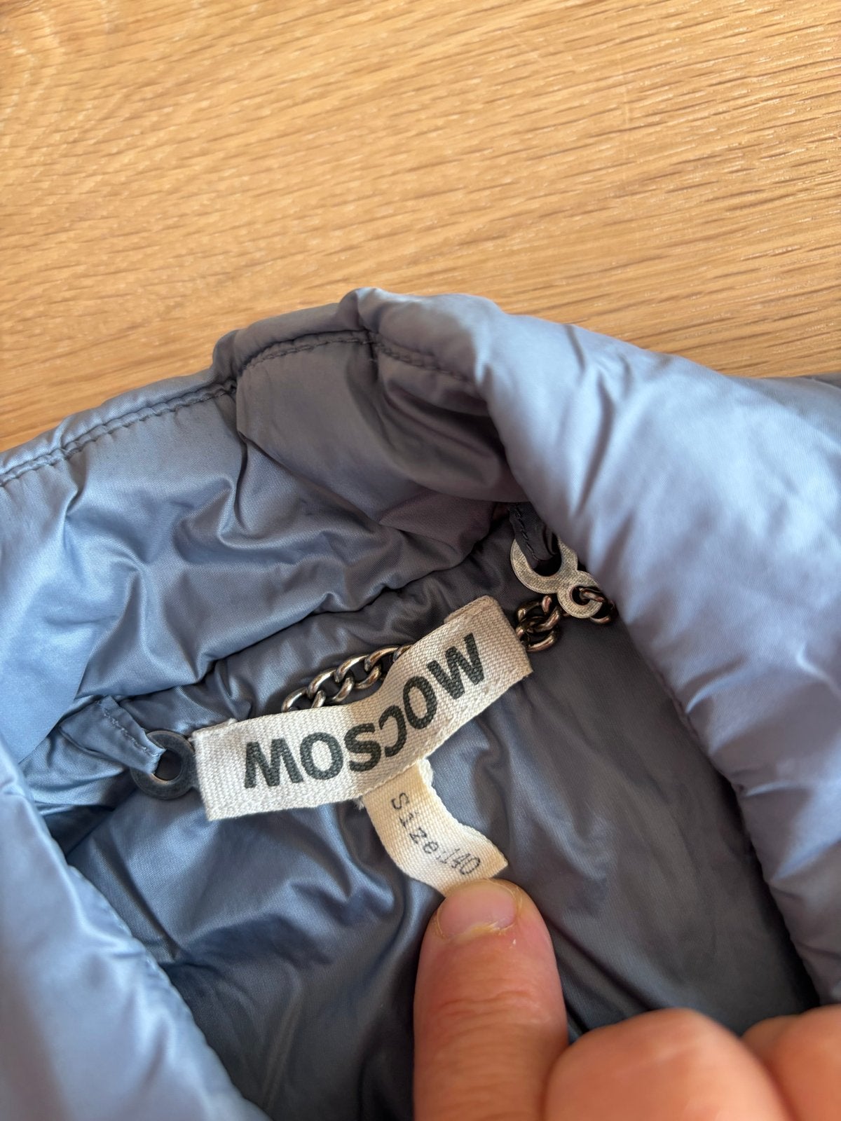 Moscow gewatteerde jas - Maat 140, Kinderen en Baby's, Ophalen of Verzenden, Gebruikt, Meisje, Jas