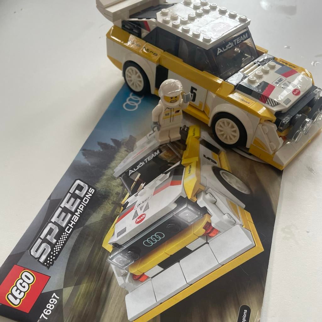 Lego Speed Champions Audi Team 76897, Verzenden, Zo goed als nieuw