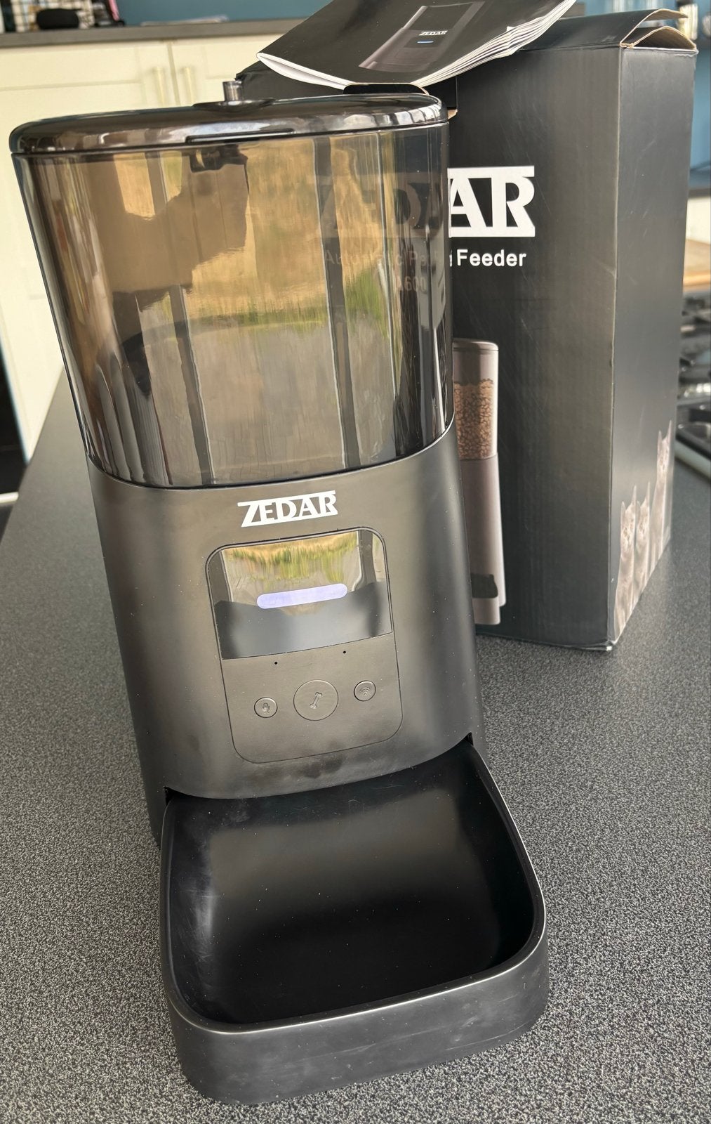 Automatische voerbak voor kat, Ophalen of Verzenden, Zo goed als nieuw