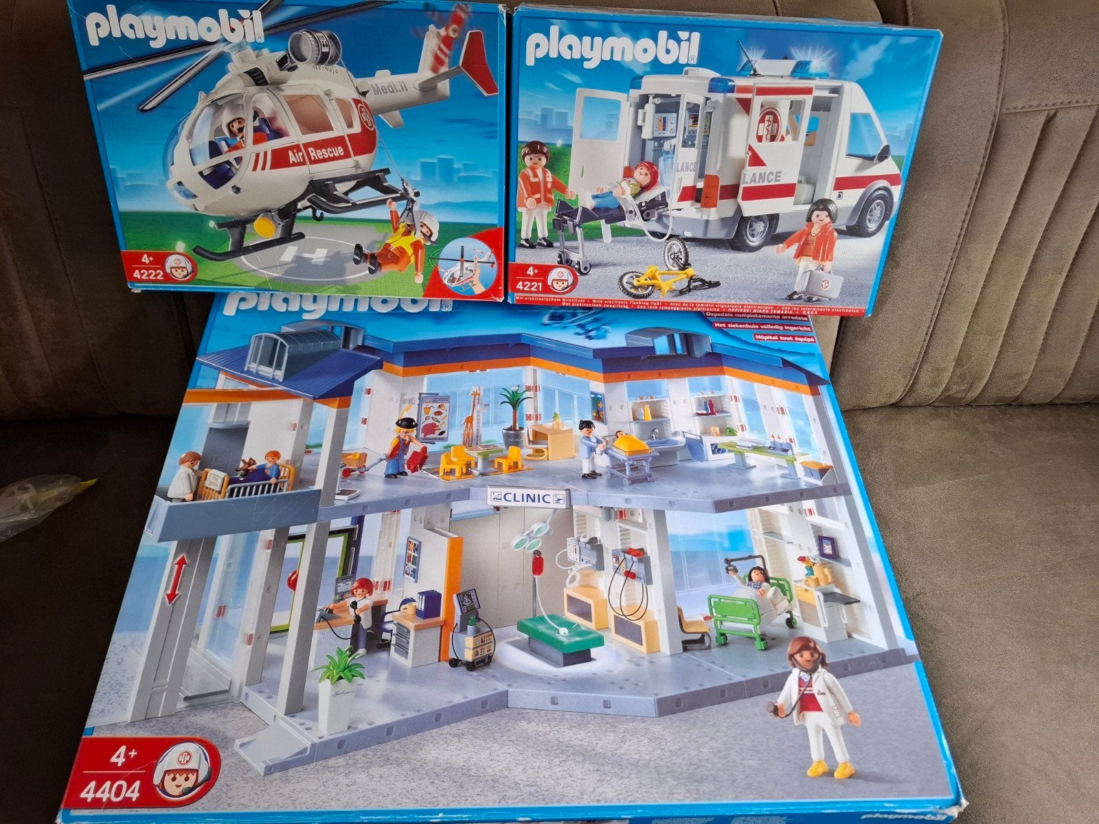 Playmobil: ziekenhuisset, Ophalen, Meer dan 50 stukjes, Gebruikt