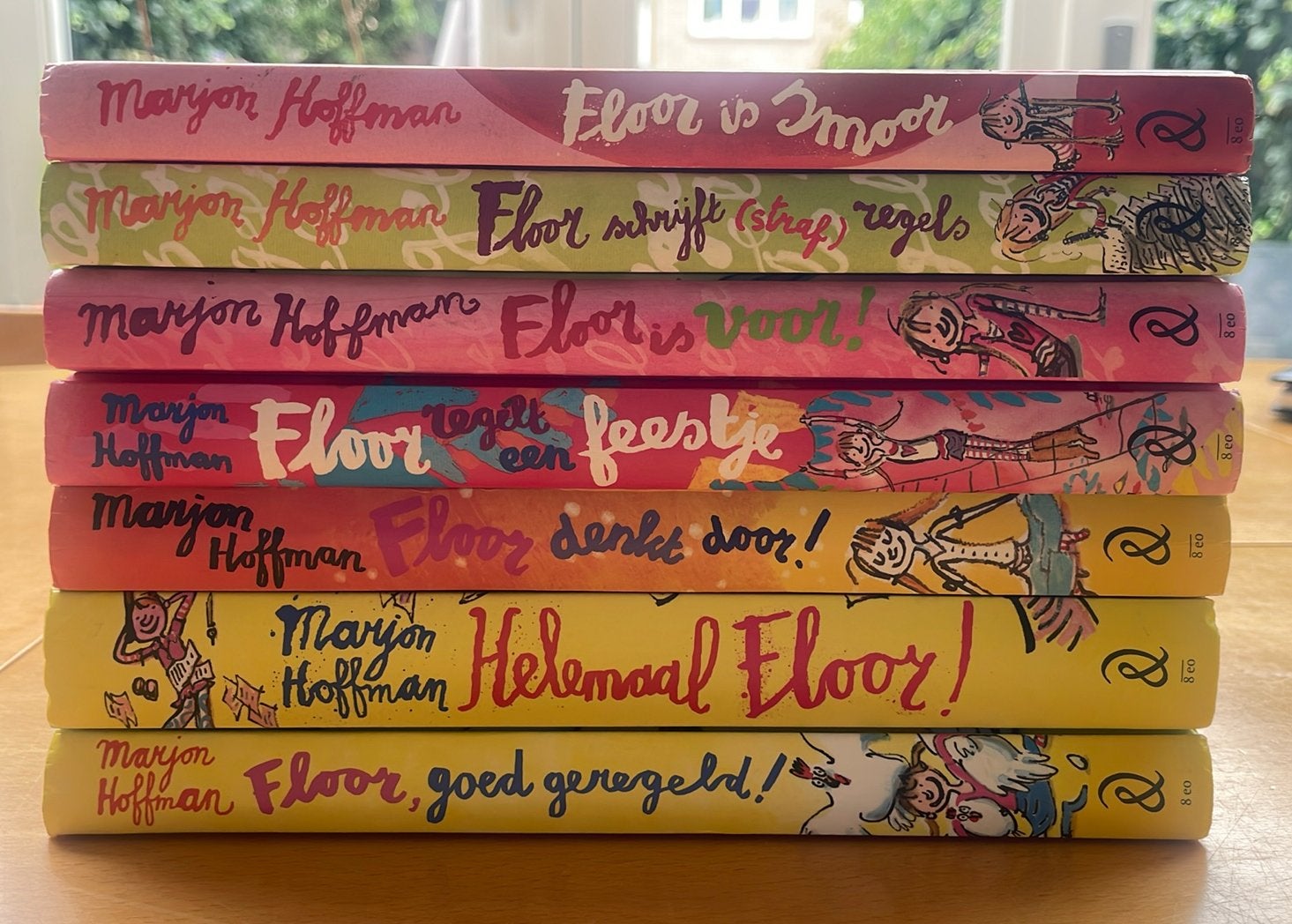 7 boeken de regels van Floor Marjon Hoffman, Ophalen of Verzenden, Zo goed als nieuw