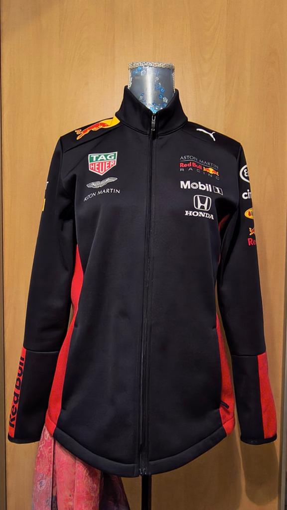 Puma Red Bull Racing Team Softshell Jas maar L, Ophalen of Verzenden, Gedragen, Puma, Blauw