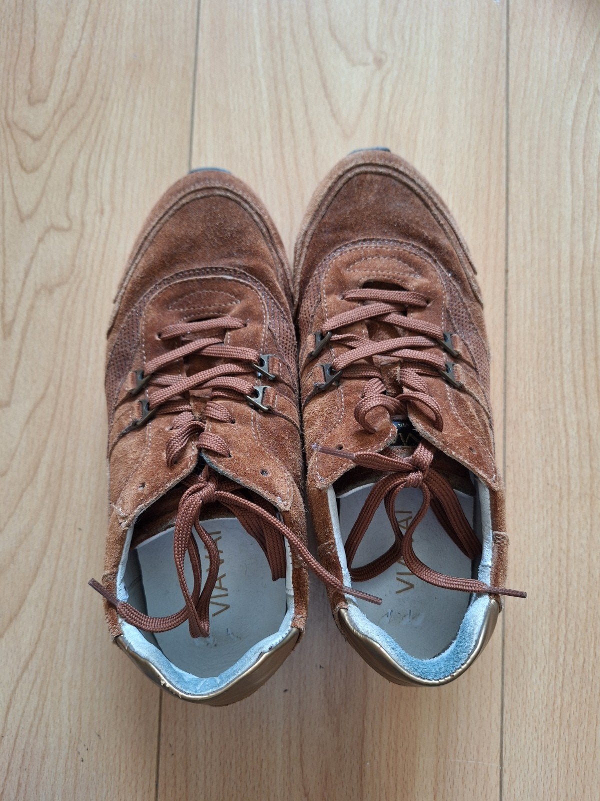 sneakers Via Vai, Ophalen of Verzenden, Zo goed als nieuw, Bruin, Sneakers of Gympen