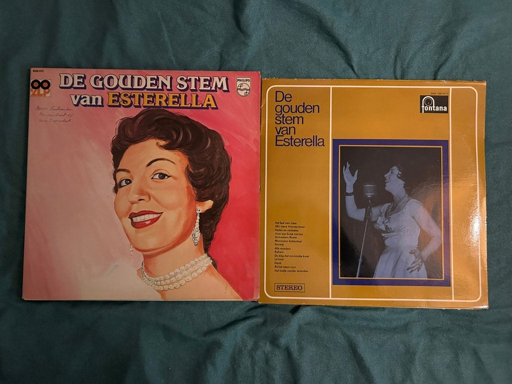 2 LP's Esterella (ook per stuk te koop), Ophalen of Verzenden, Gebruikt, 12 inch, Levenslied of Smartlap