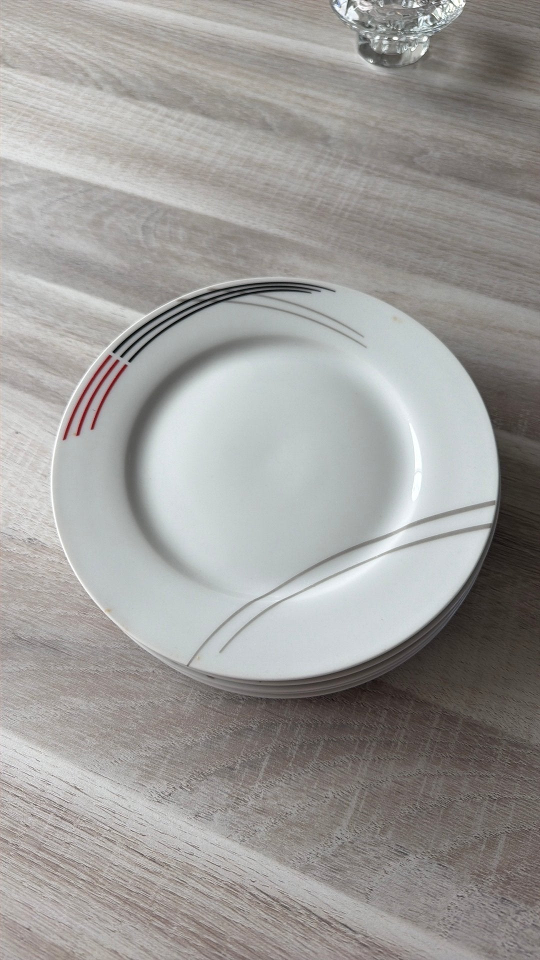 5 stuks kleine borden, Huis en Inrichting, Keuken | Servies, Ophalen, Overige materialen, Gebruikt, Bord(en)