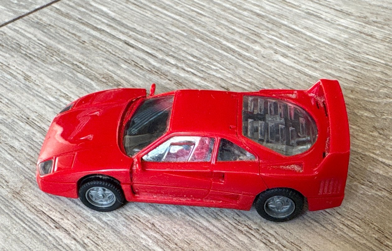 Herpa Ferrari F40 1/87 Schaalmodel - West-Duitsland, Verzenden, Gebruikt, Auto, Herpa