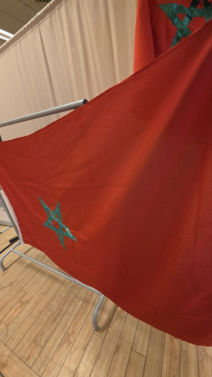 Grote Marokkaanse vlag, Ophalen of Verzenden