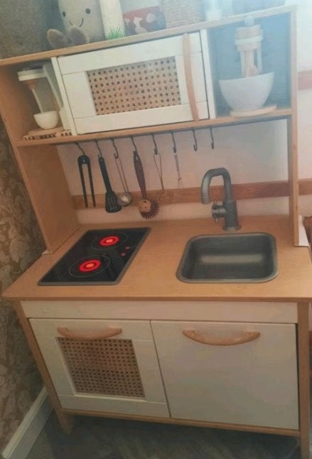 Ikea speelkeukentje Sinterklaas cadeau, Ophalen, Gebruikt, Hout, Speelkeuken