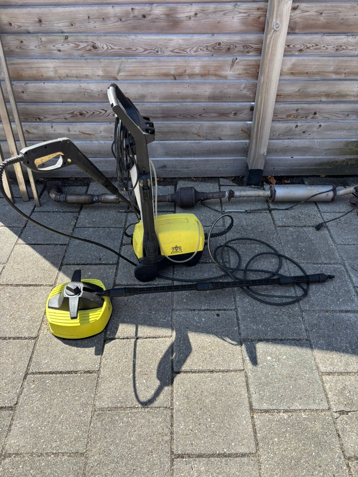 Hogedrukreiniger top craft, Tuin en Terras, Ophalen, Gebruikt, Elektrisch, Met autostop en -start