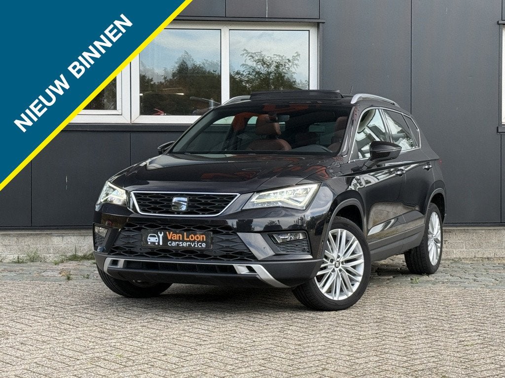 SEAT Ateca 1.4TSI 150PK Xcellence/Panodak/Adap cruise/LED/Le, Auto's, Euro 6, 4 cilinders, 150 pk, Ateca