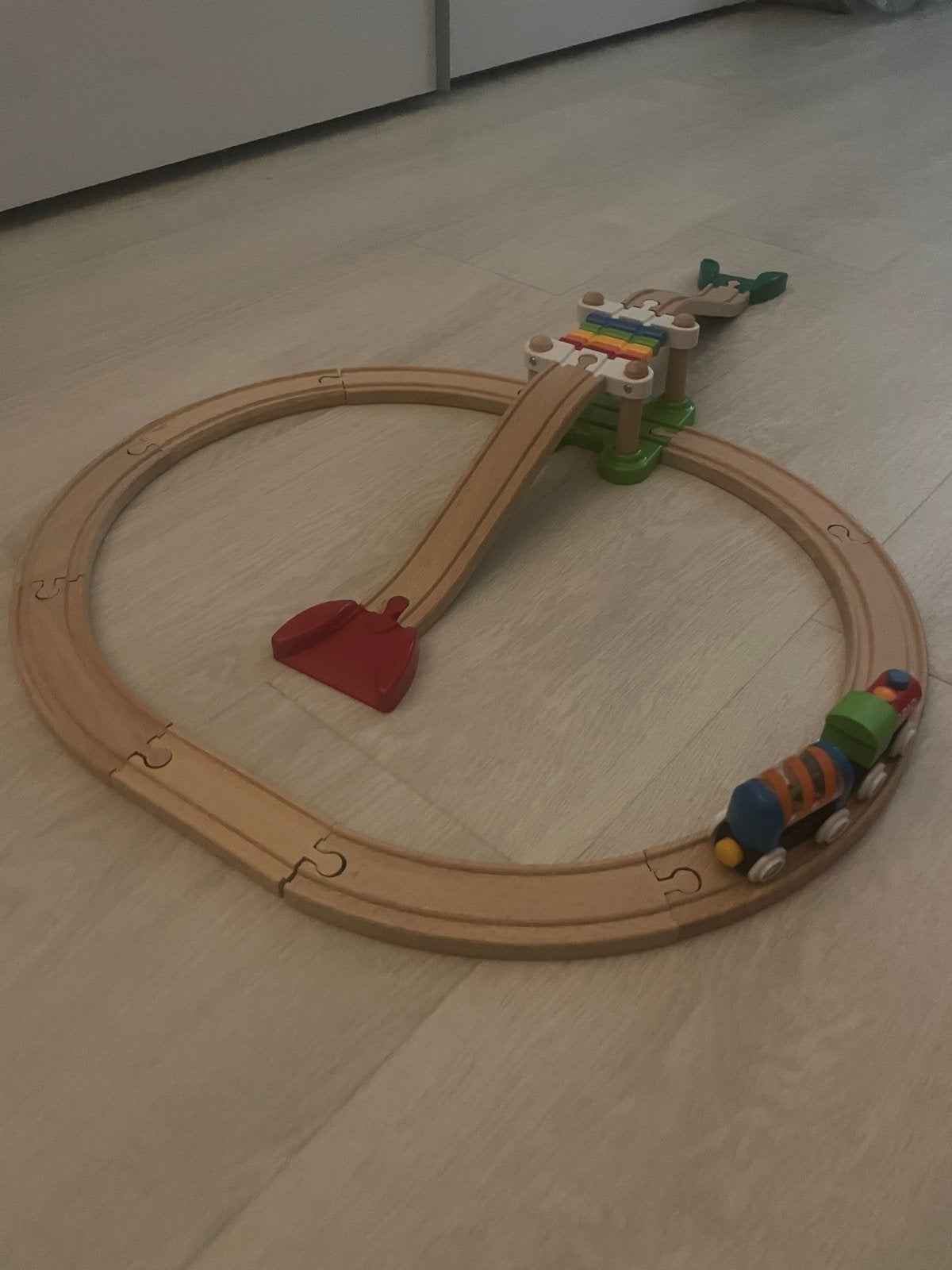 Brio treinbaan met brug en trein (startset), Ophalen of Verzenden, Gebruikt