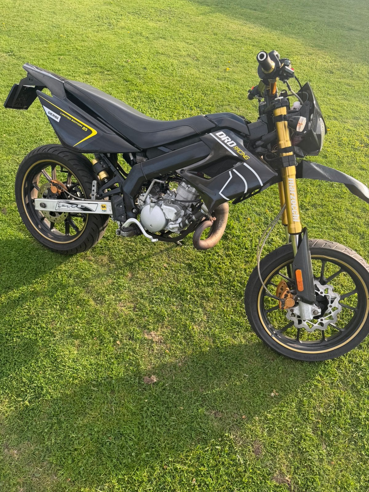 Derbi senda drd racing., Ophalen, 6 versnellingen, Maximaal 45 km/u, Zo goed als nieuw