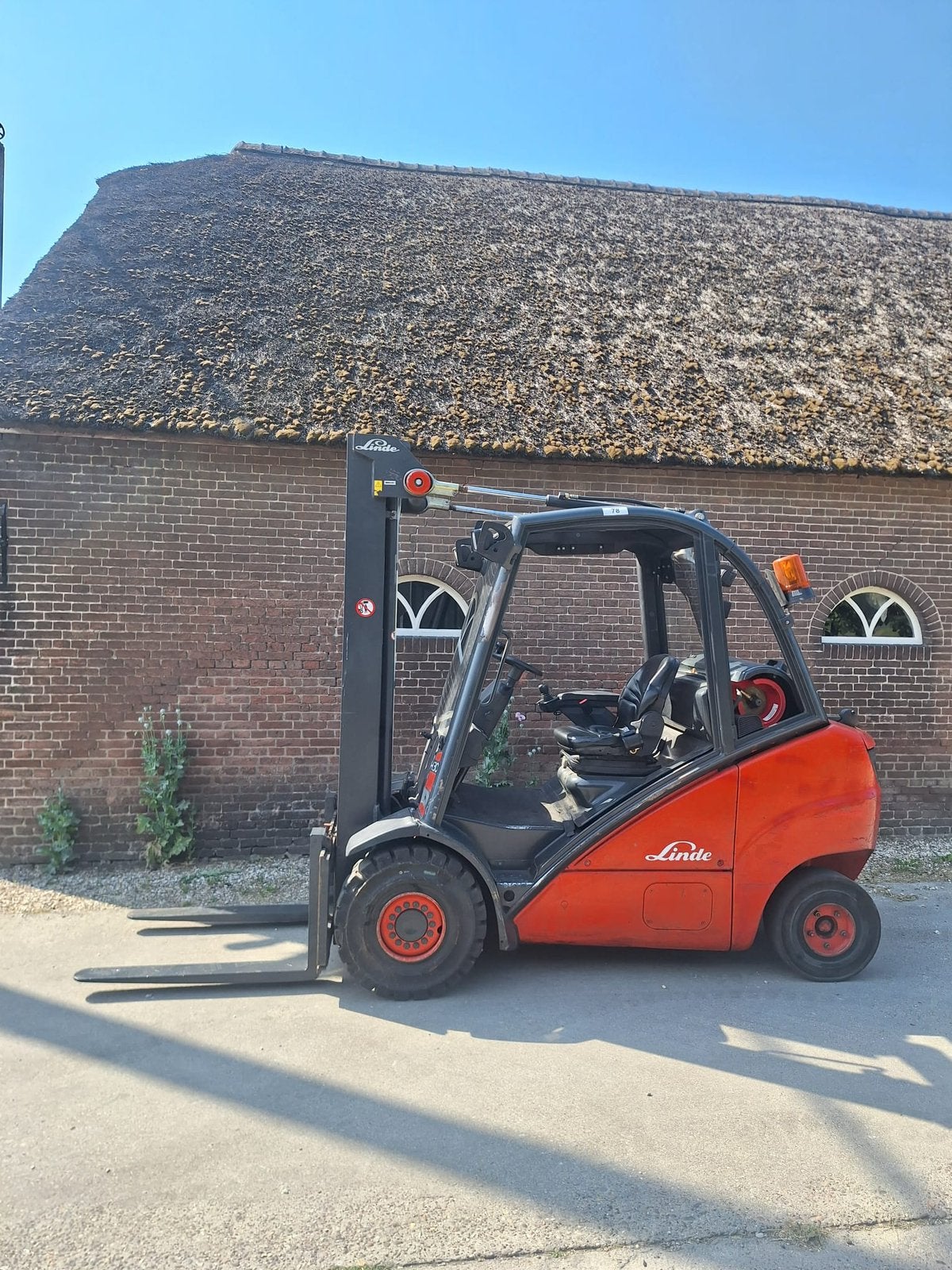 Linde h30 freelift-triplo 540cm 3000kg 3e functie✅, 2000 tot 3000 kg, Ophalen of Verzenden, LPG, Heftruck