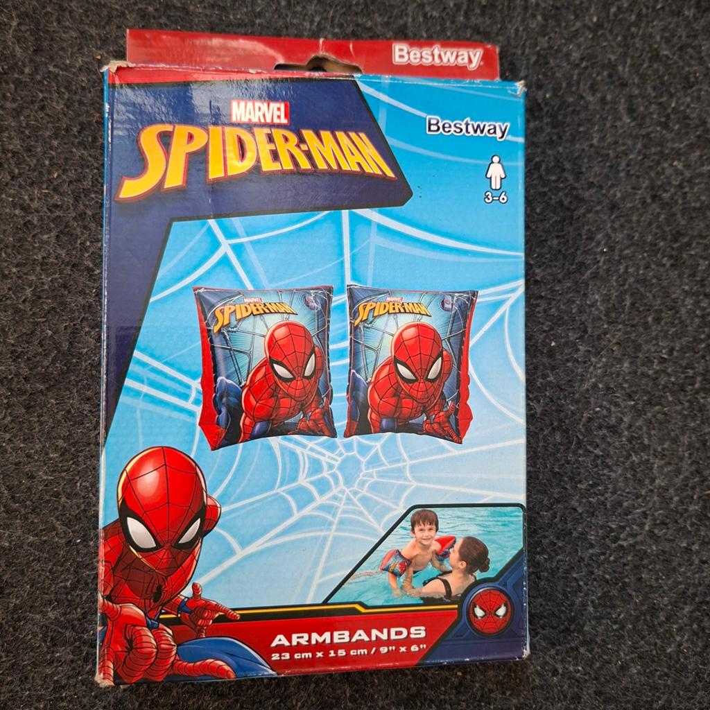Zwembandjes spiderman, 18-30kg/3-6 jaar, Ophalen of Verzenden, Jongen of Meisje