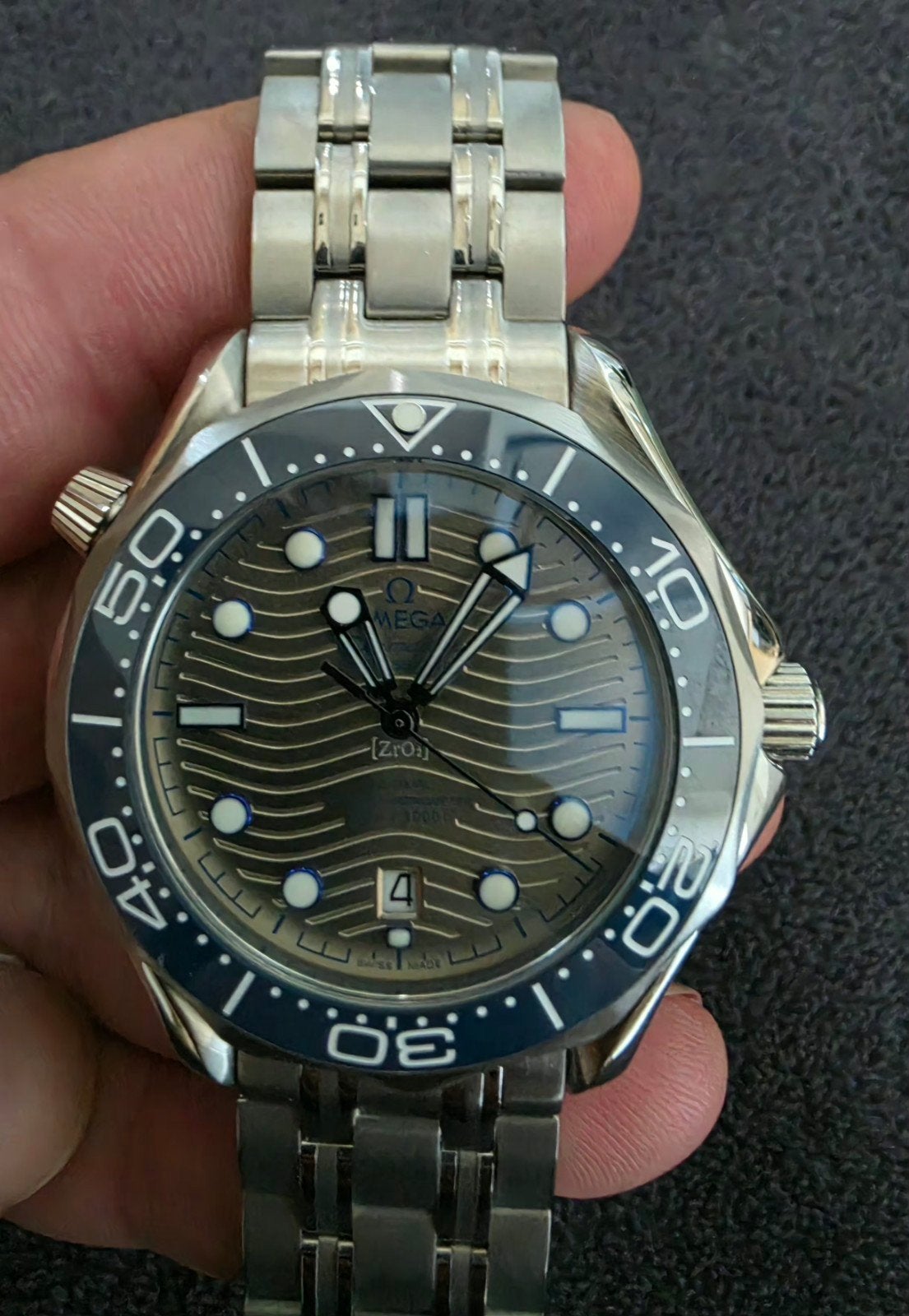 Omega Seamaster, Staal, Staal, Nieuw, Ophalen of Verzenden