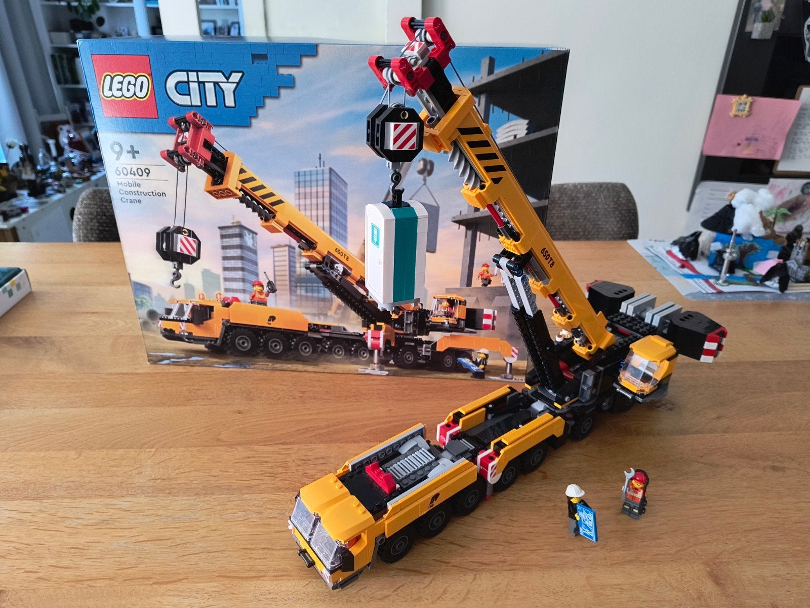 Lego 60409 mobiele kraanwagen, Ophalen, Zo goed als nieuw