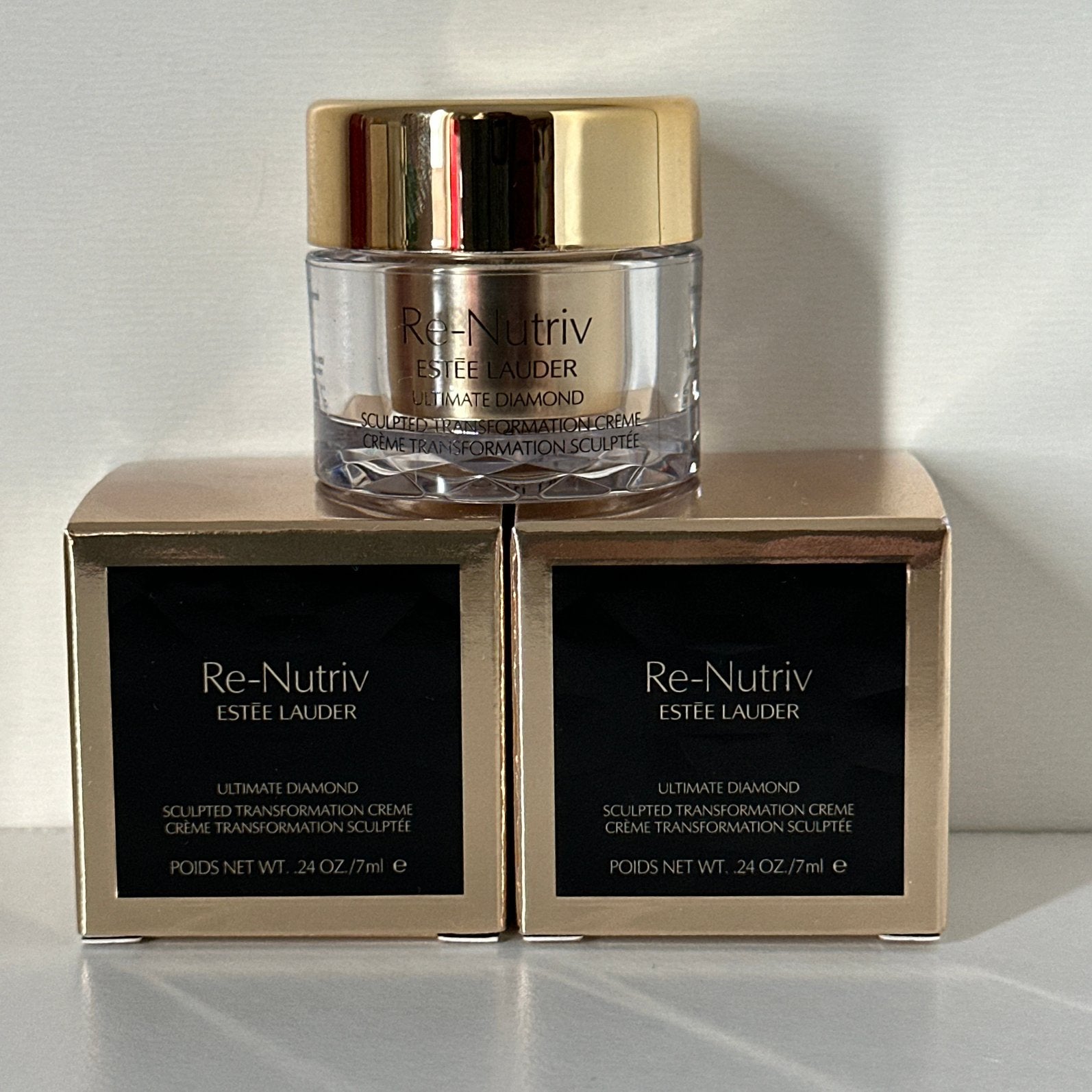 Estee Lauder Re-Nutriv Ultimate Diamond Creme 7 ml, Ophalen of Verzenden, Nieuw, Gehele gezicht, Verzorging