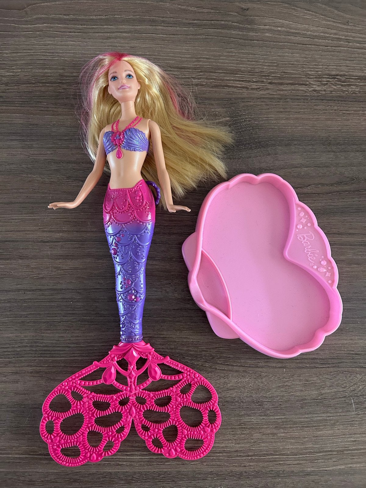 Barbie Bubbelpret Zeemeermin – Blaast échte bellen!, Ophalen of Verzenden, Gebruikt, Barbie