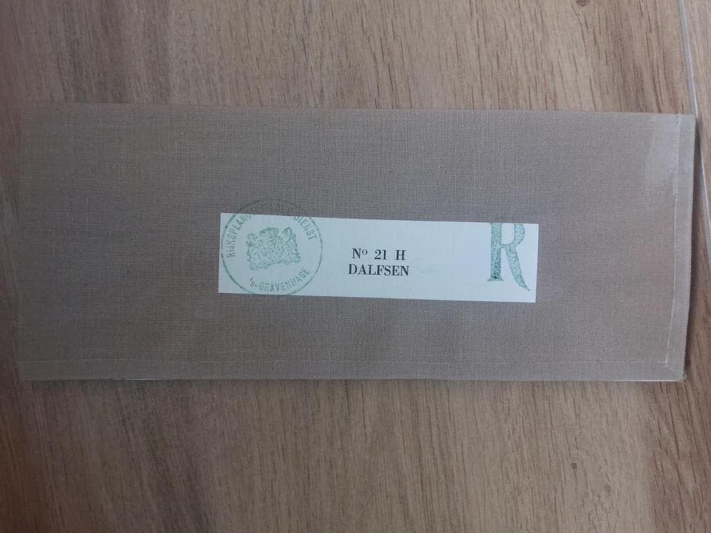 21H Dalfsen Kasteel Rechteren Oudleusen Stafkaart uit 1975, Topografische Dienst Nederland, Ophalen of Verzenden, 1800 tot 2000