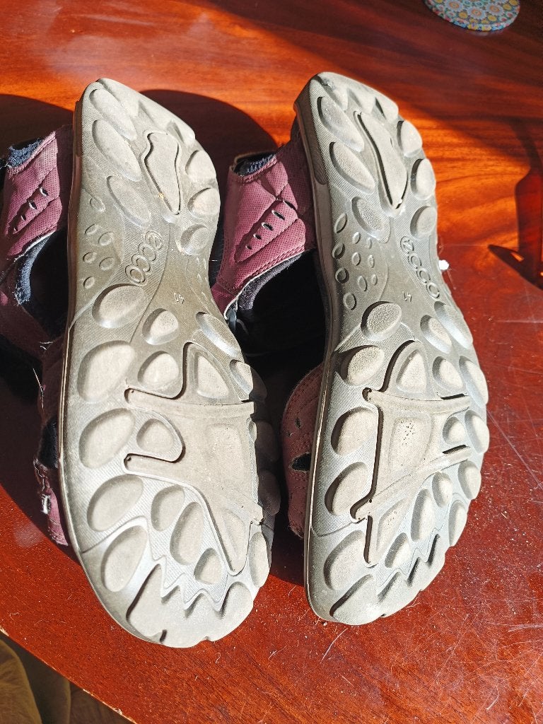 Ecco wandel sandalen 40/41, Ophalen, Gebruikt, Schoenen