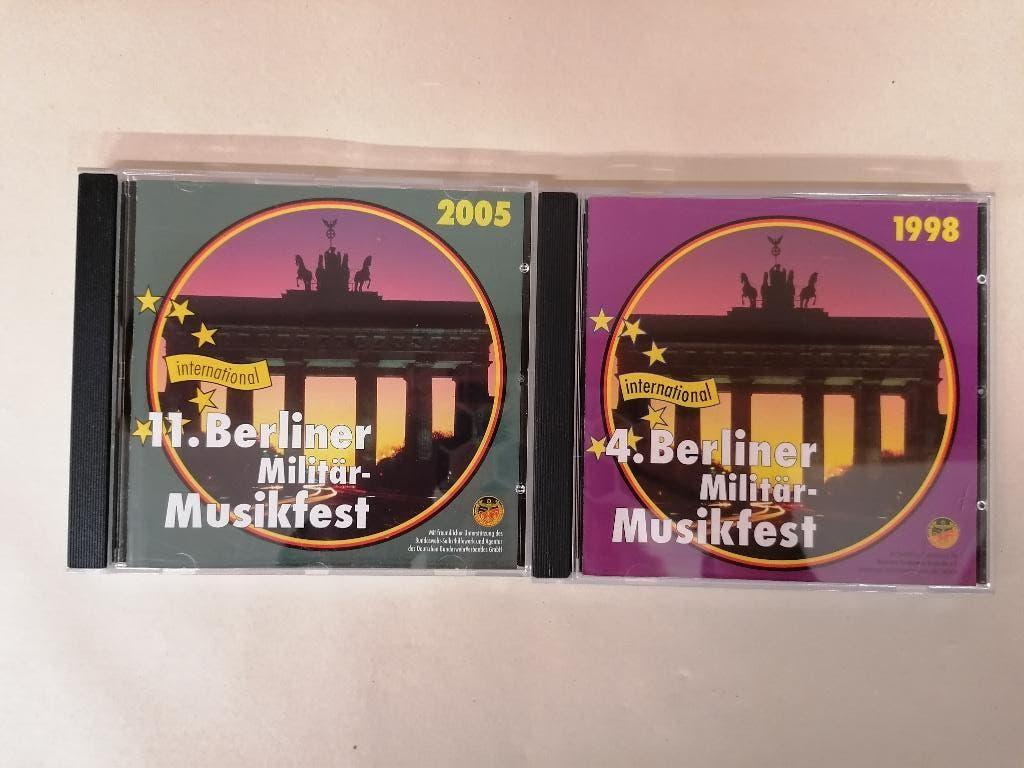 2 CD's Berliner Militair Musifest, Ophalen of Verzenden, Zo goed als nieuw, Overige genres