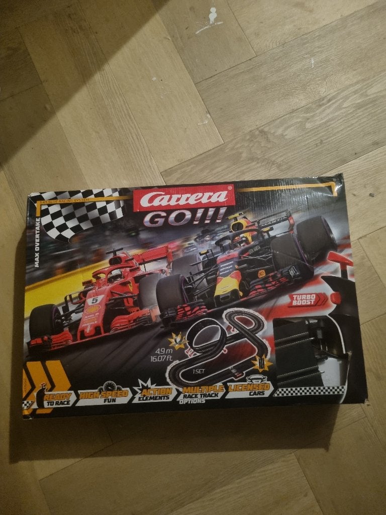 Carrera go racebaan, Ophalen, Zo goed als nieuw, Elektrisch, Carrera