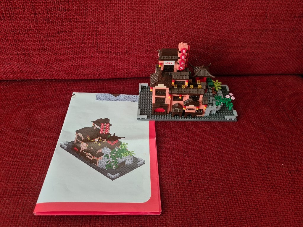 Mini bouwstenen chinees gebouw lepin, Ophalen of Verzenden