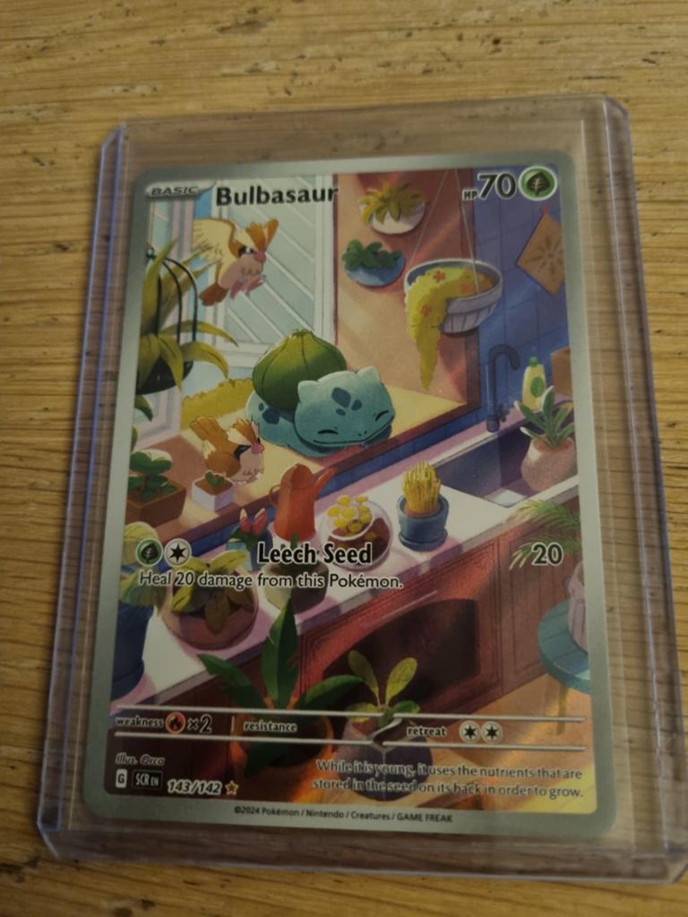 Bulbasaur Stellar Crown, Ophalen of Verzenden, Nieuw, Losse kaart