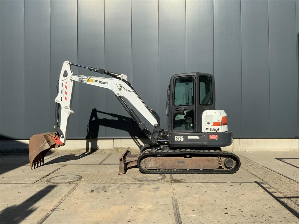 Bobcat E 55 (bj 2016), Graafmachine