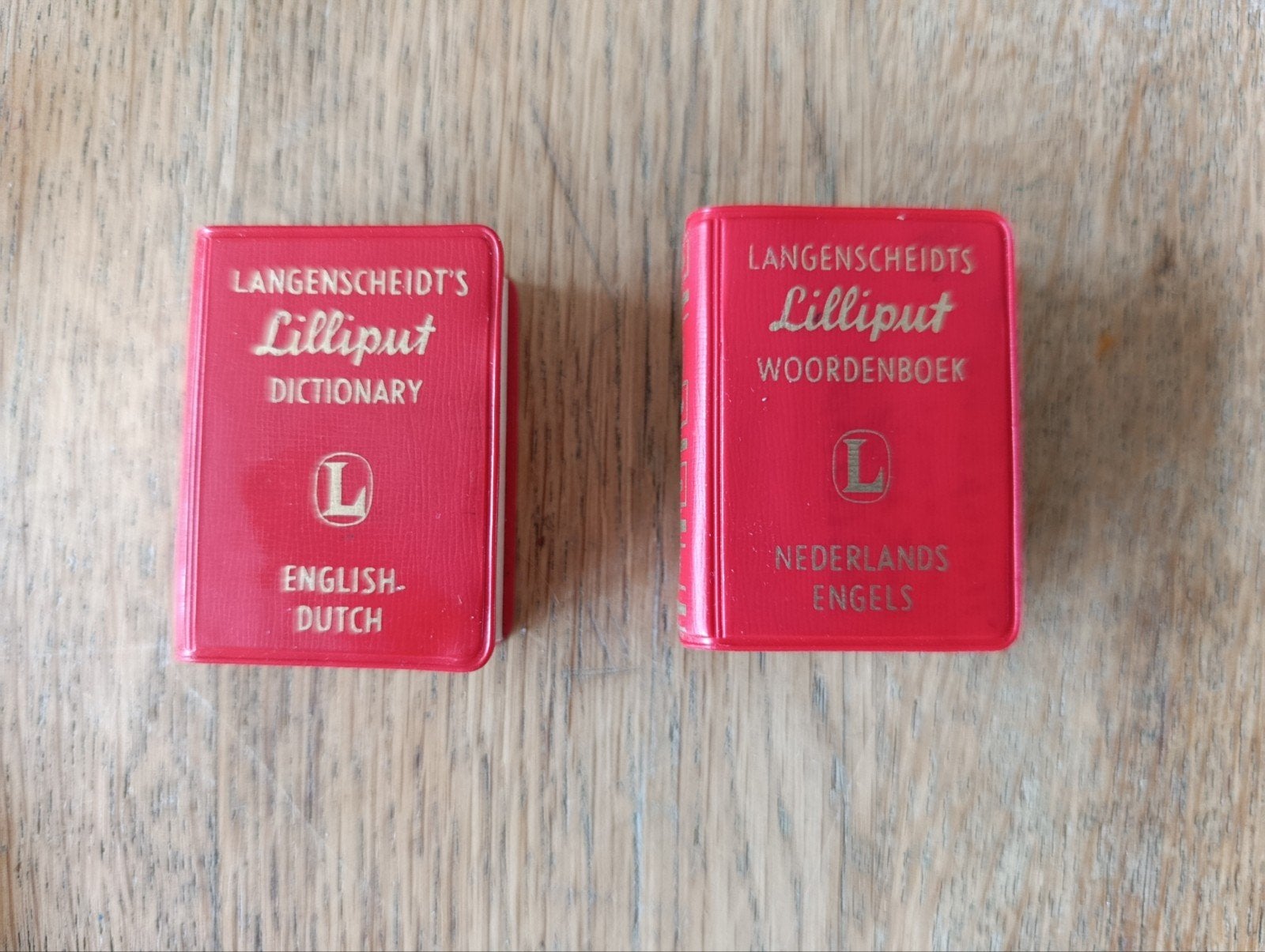 Langenscheidt Lilliput woordenboeken NE en EN, Ophalen of Verzenden, Gelezen, Overige uitgevers, Engels