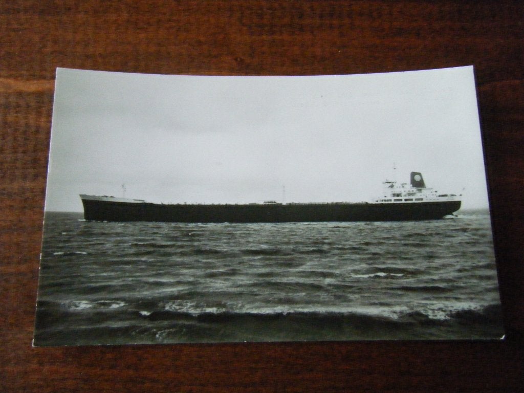 Z4 - Schip - m.s. Diloma - Shell - Mooi/Oud, Verzamelen, Ophalen of Verzenden, Gebruikt, Kaart, Foto of Prent