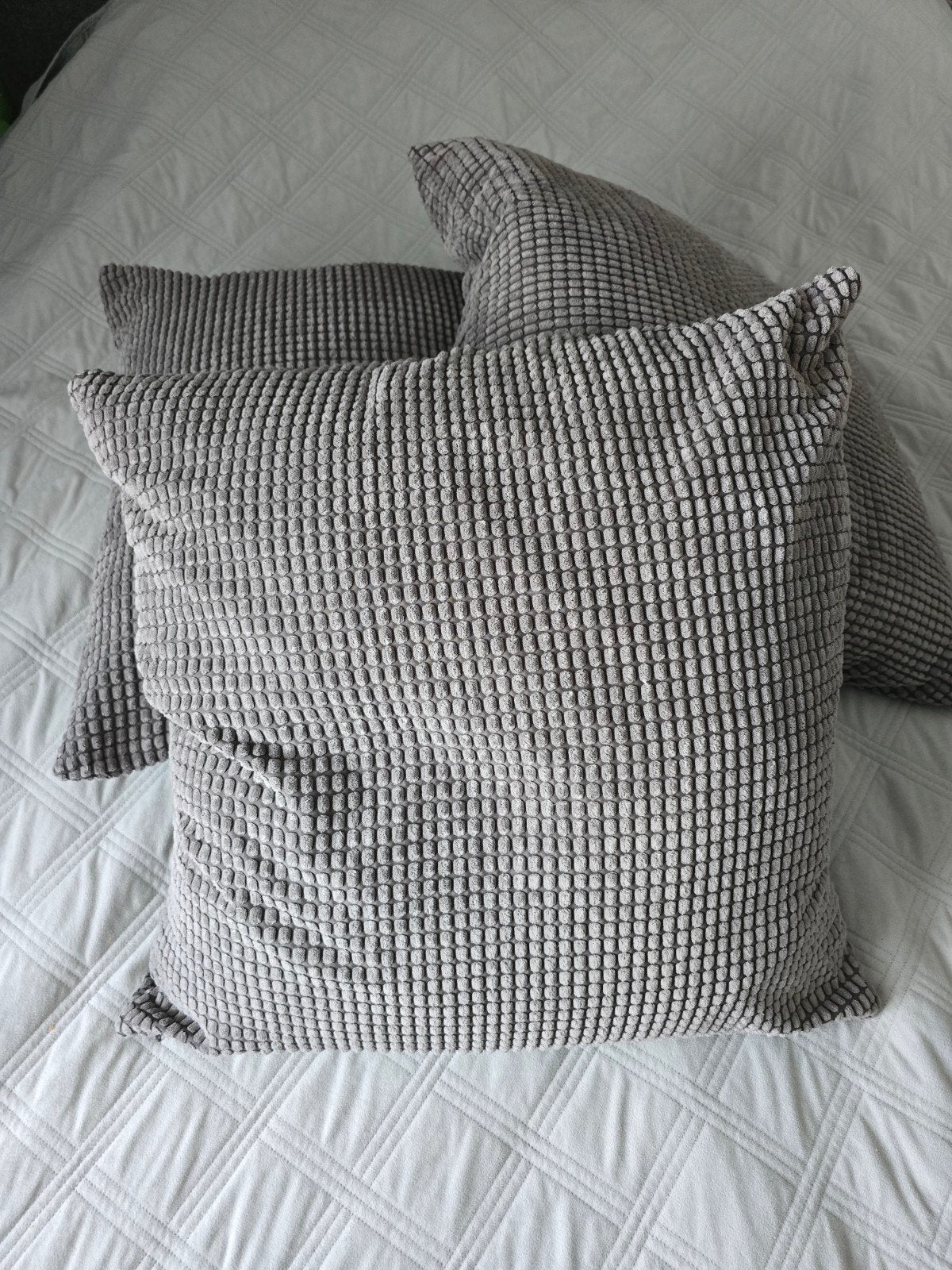3 ikea kussens, Huis en Inrichting, Woonaccessoires | Kussens, Ophalen, Wit, Vierkant