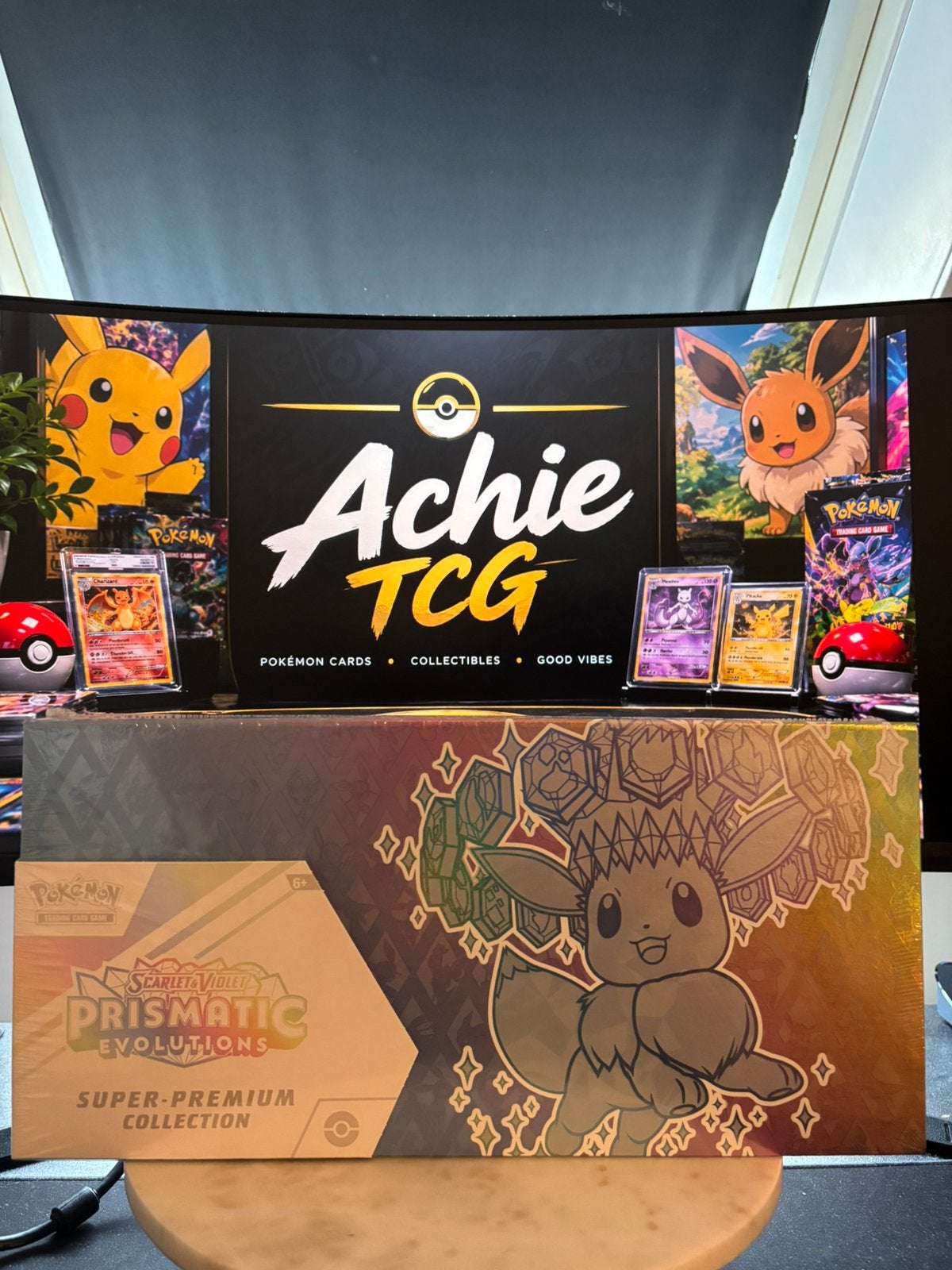 Pokémon TCG sealed collectie |  5 ETB's + SPC, Ophalen of Verzenden, Nieuw, Overige typen, Foil