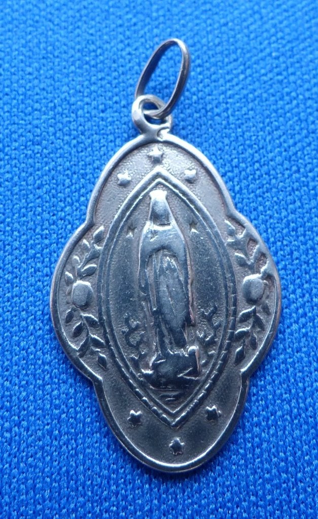 Lourdes pelgrimshanger met inscriptie, Ophalen of Verzenden