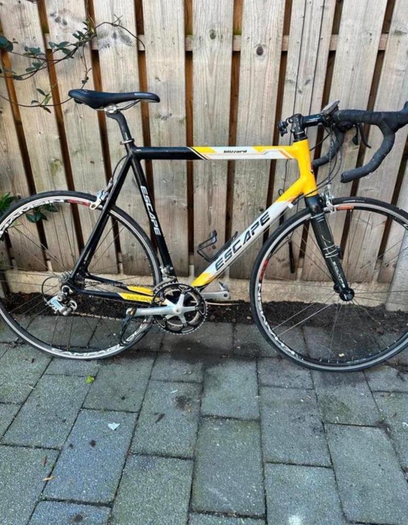 Racefiets escape Blizzard met carbon voorvork, Fietsen en Brommers, Overige merken, 28 inch, Gebruikt, Heren