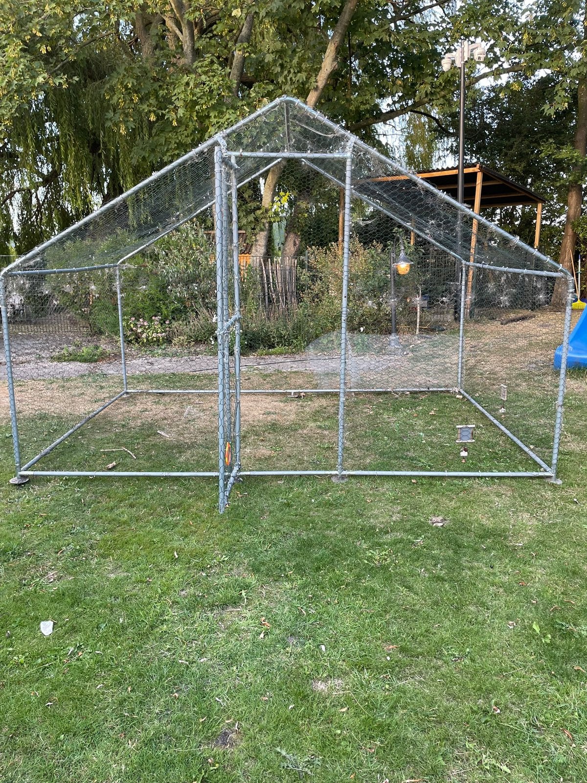Kippenren ca. 2x3 meter en ca. 2m hoog (nok), Ophalen, Gebruikt, Kippenhok of Kippenren