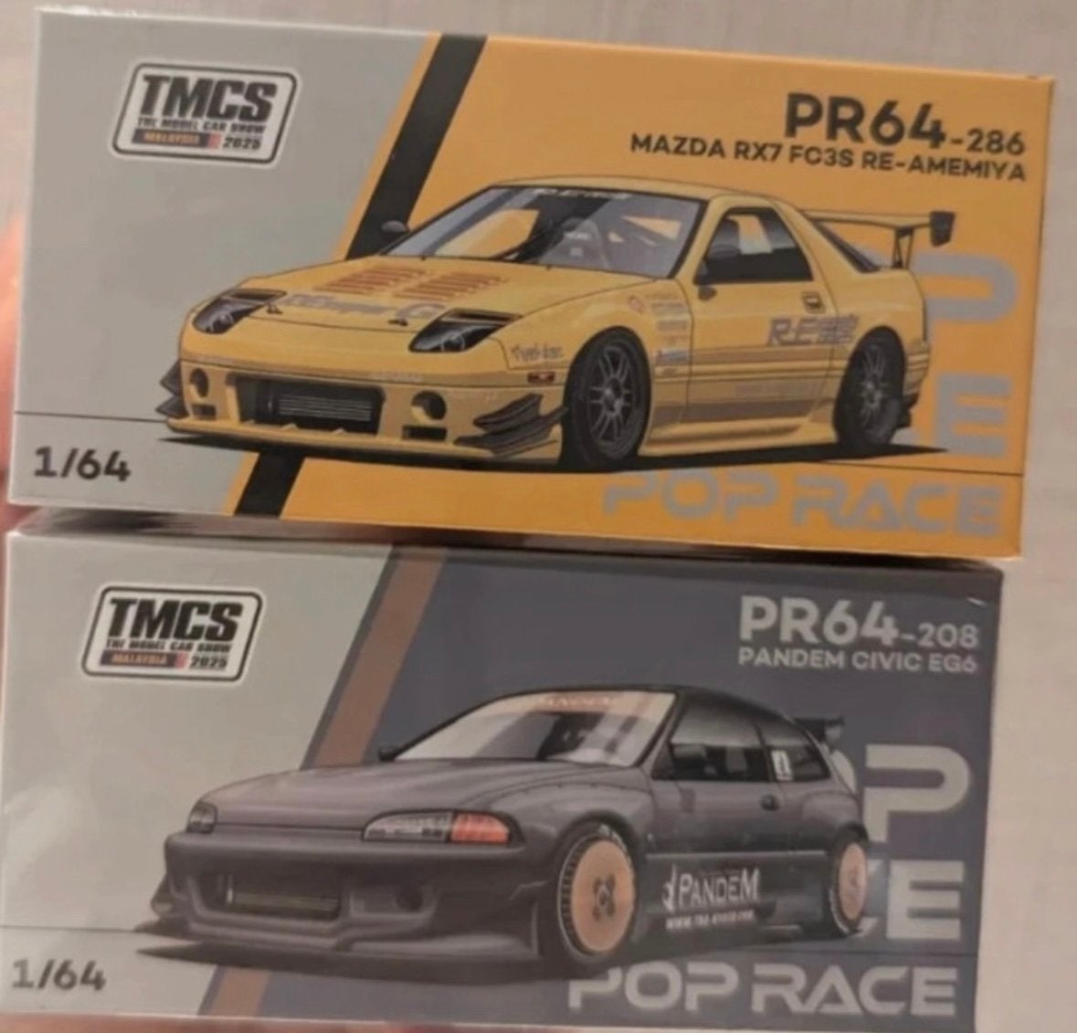Pop Race TMCS Malaysia Honda Civic EG6 Pandem Mazda RX7 FC3S, Ophalen of Verzenden, Zo goed als nieuw, Auto