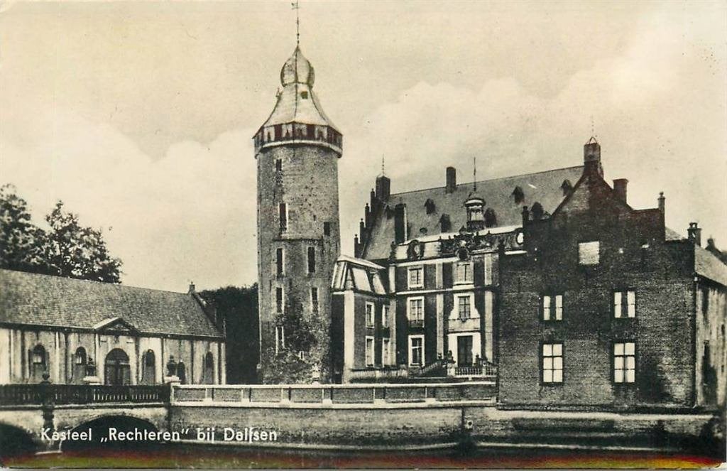 388-453-049 Dalfsen Kasteel Rechteren, Verzenden, Voor 1920, Overijssel