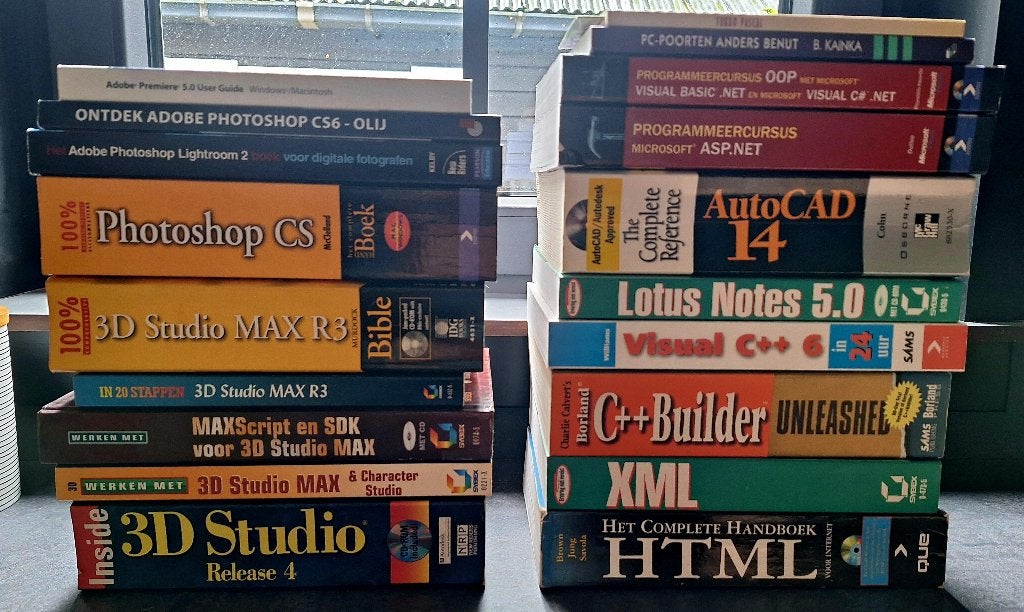 Computerboeken., Boeken, Ophalen of Verzenden, Zo goed als nieuw, Overige onderwerpen
