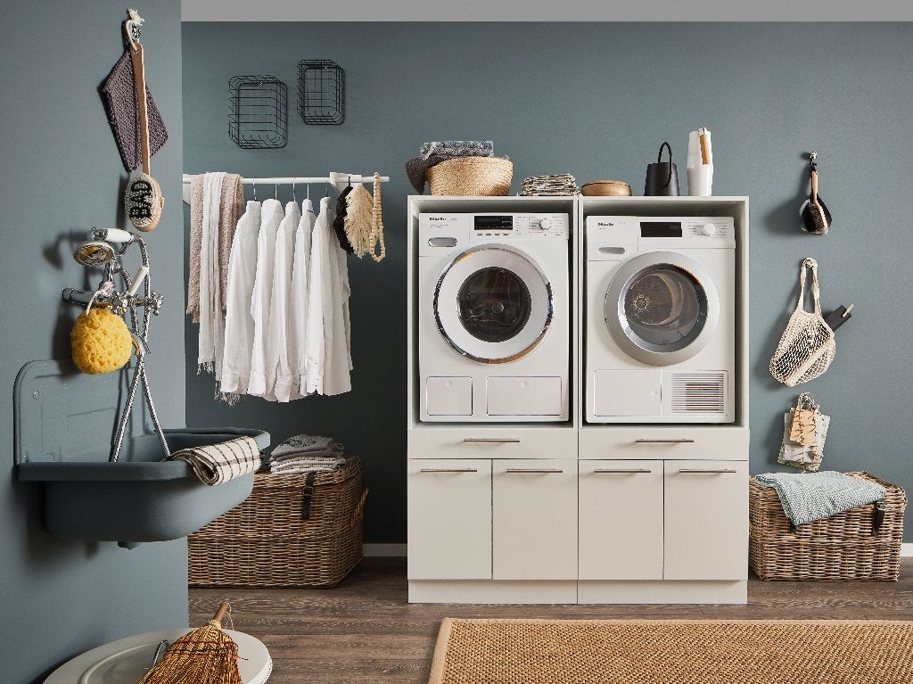 Duo Waskamer opstelling met Wasmachine verhoger | Wit, Witgoed en Apparatuur, Onderdelen en Toebehoren, Info@bega-bbk.de, Verzenden