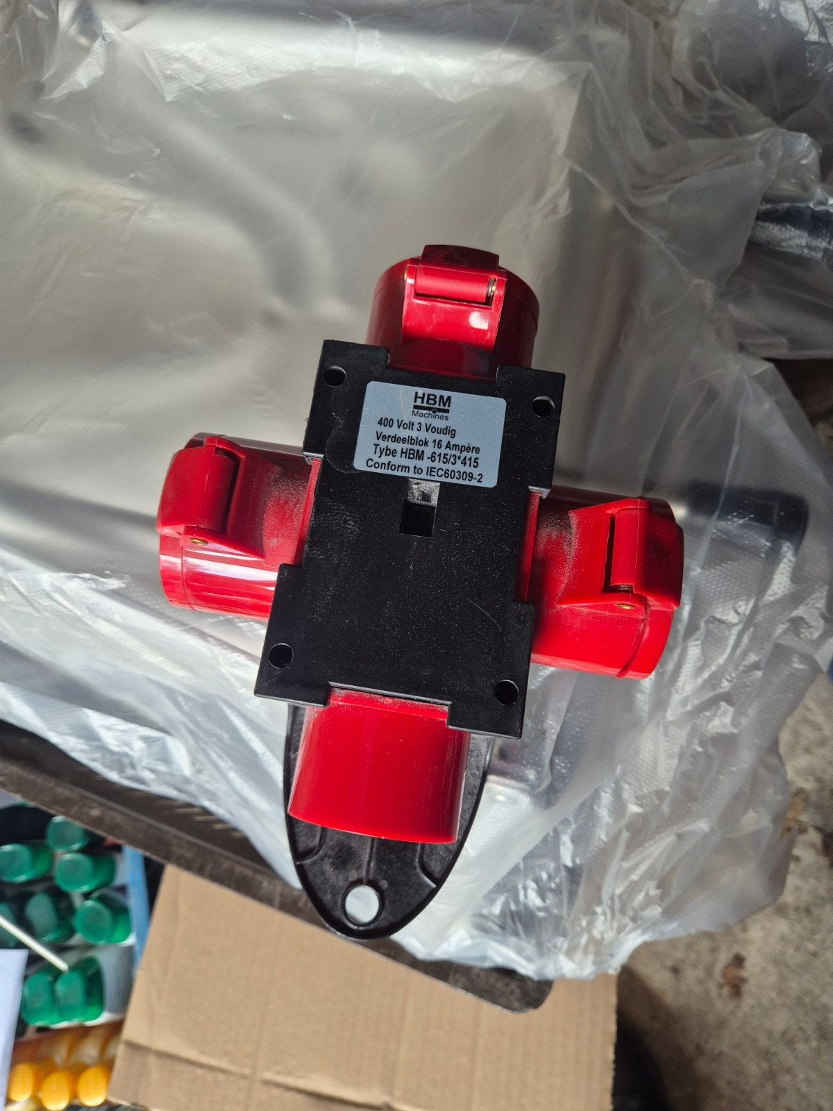 verdeelsleutel 400 volt 16 amp, Ophalen, Zo goed als nieuw, Overige typen