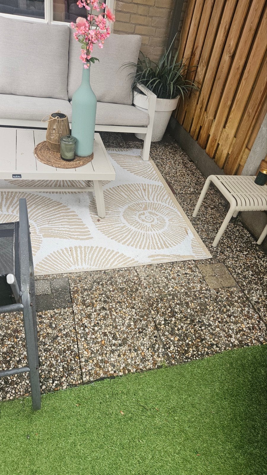 Gratis grindtegels (ca. 15m2) op te halen in Vught, Ophalen, Gebruikt, 10 m² of meer, Grind