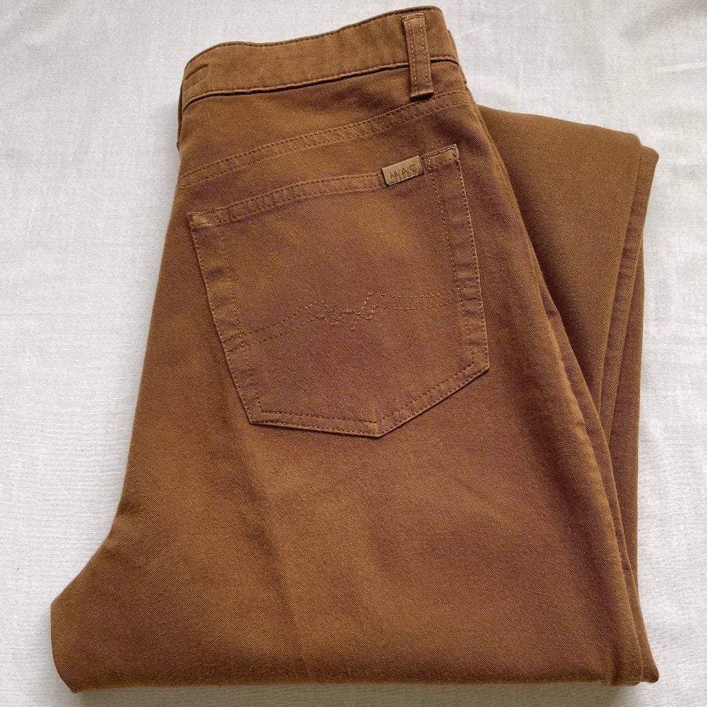bruine broek van MAC, Bruin, MAC, Ophalen of Verzenden, Maat 36 (S)