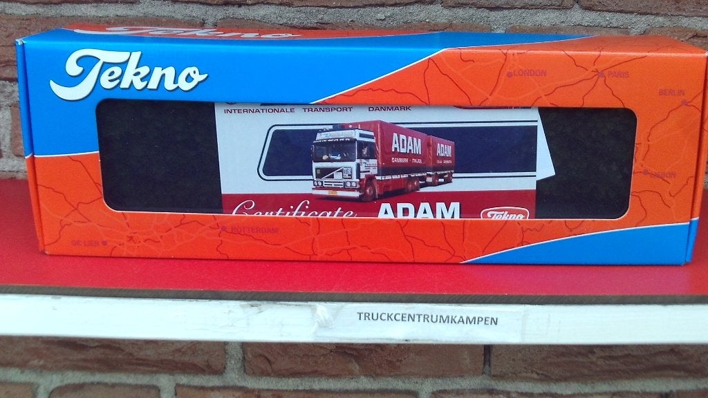 Tekno  Volvo  F12  Globetrotter  van  Mogen  Nielsen., Ophalen of Verzenden, Nieuw, Bus of Vrachtwagen, Tekno