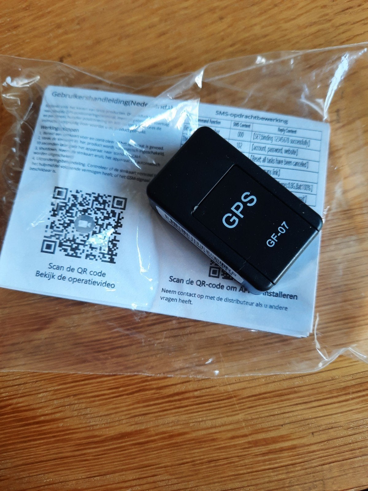 Mini GPS Tracker GF-07 - Nieuw in verpakking, Ophalen of Verzenden, Nieuw